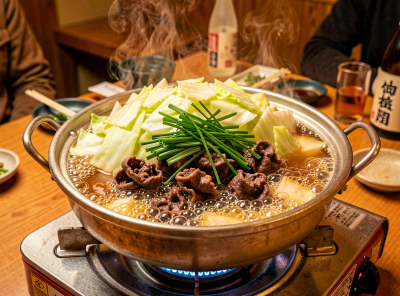 텐진 모츠나베(곱창전골)