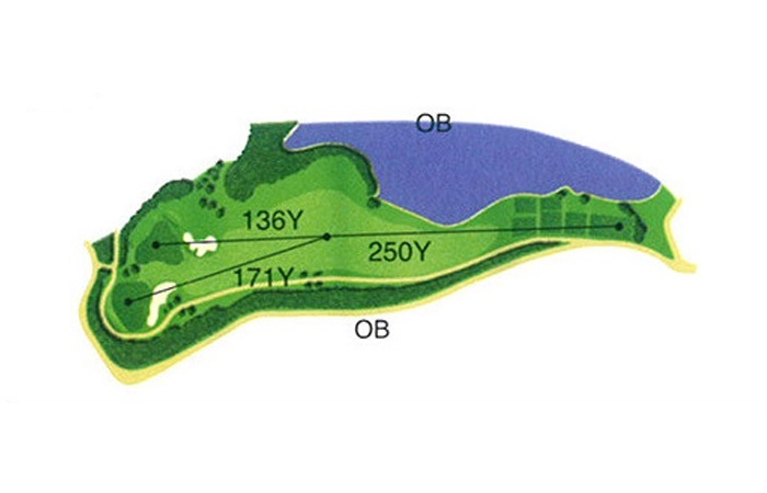 Official hole map of No.1 Mirai (FUTURE)