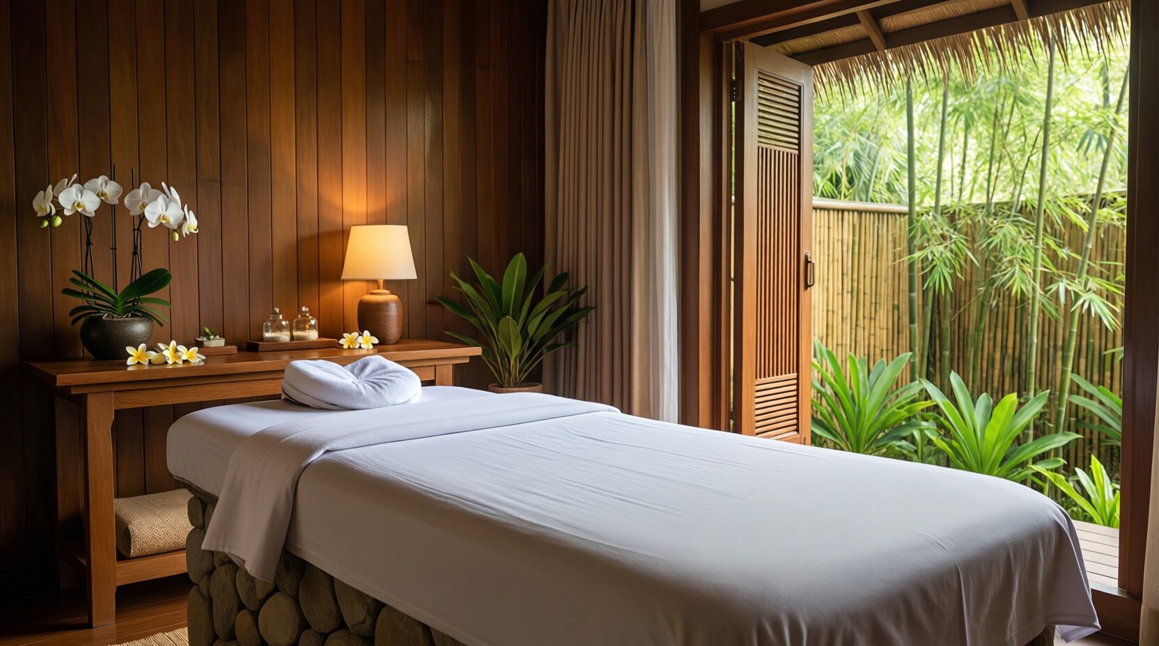 ห้องทรีตเมนต์ของ Borneo Spa