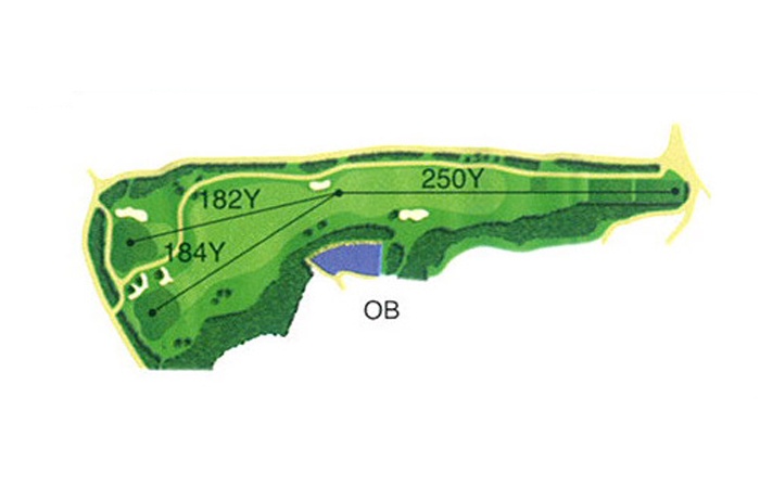 แผนผังหลุมทางการหลุม 3 สึบากิ (TSUBAKI)