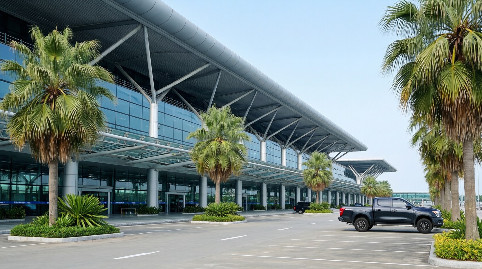 공항 도착·송영