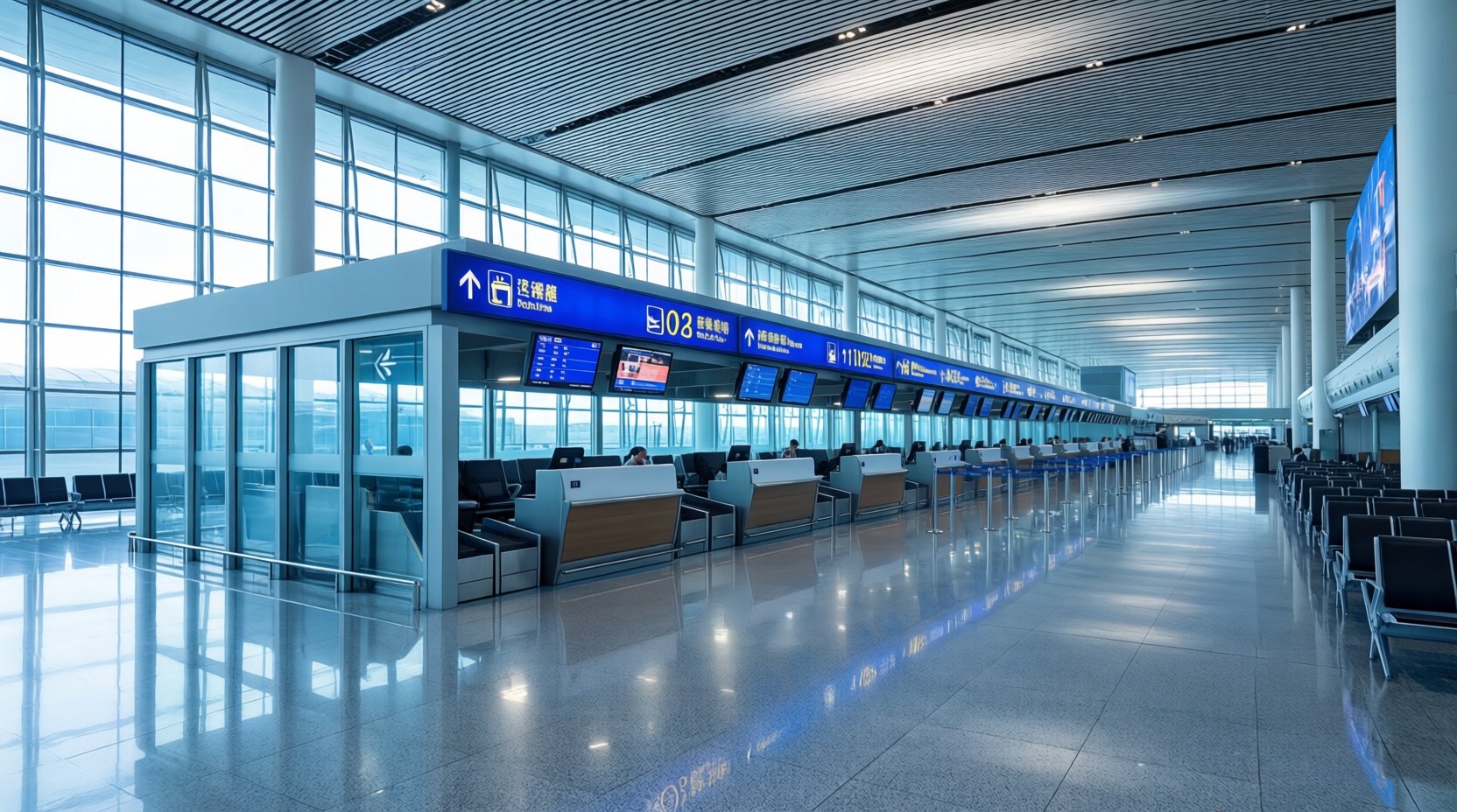 공항 입국심사장